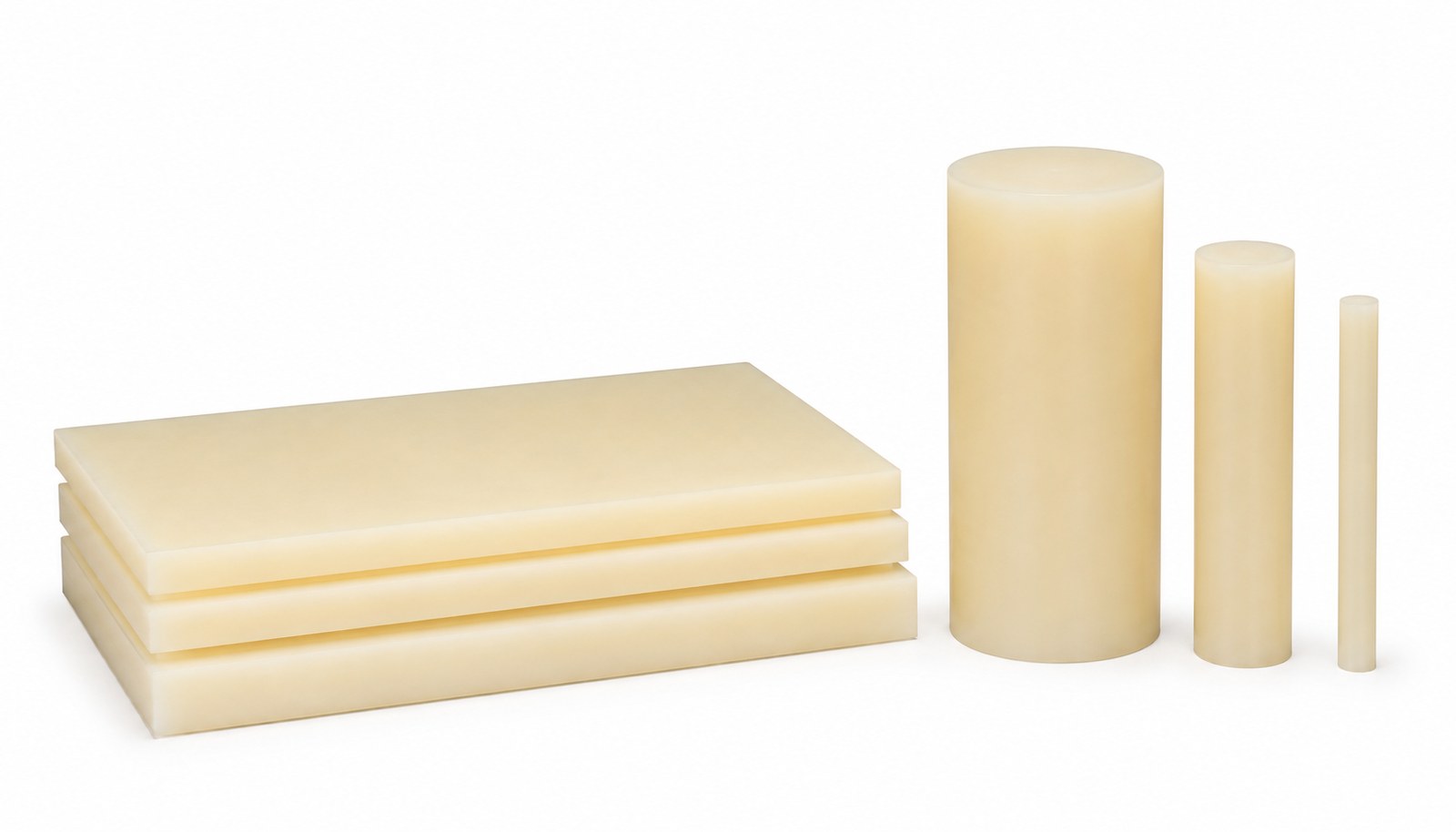Polyamide (PA, Nylon) — sheets and rods for industrial machining