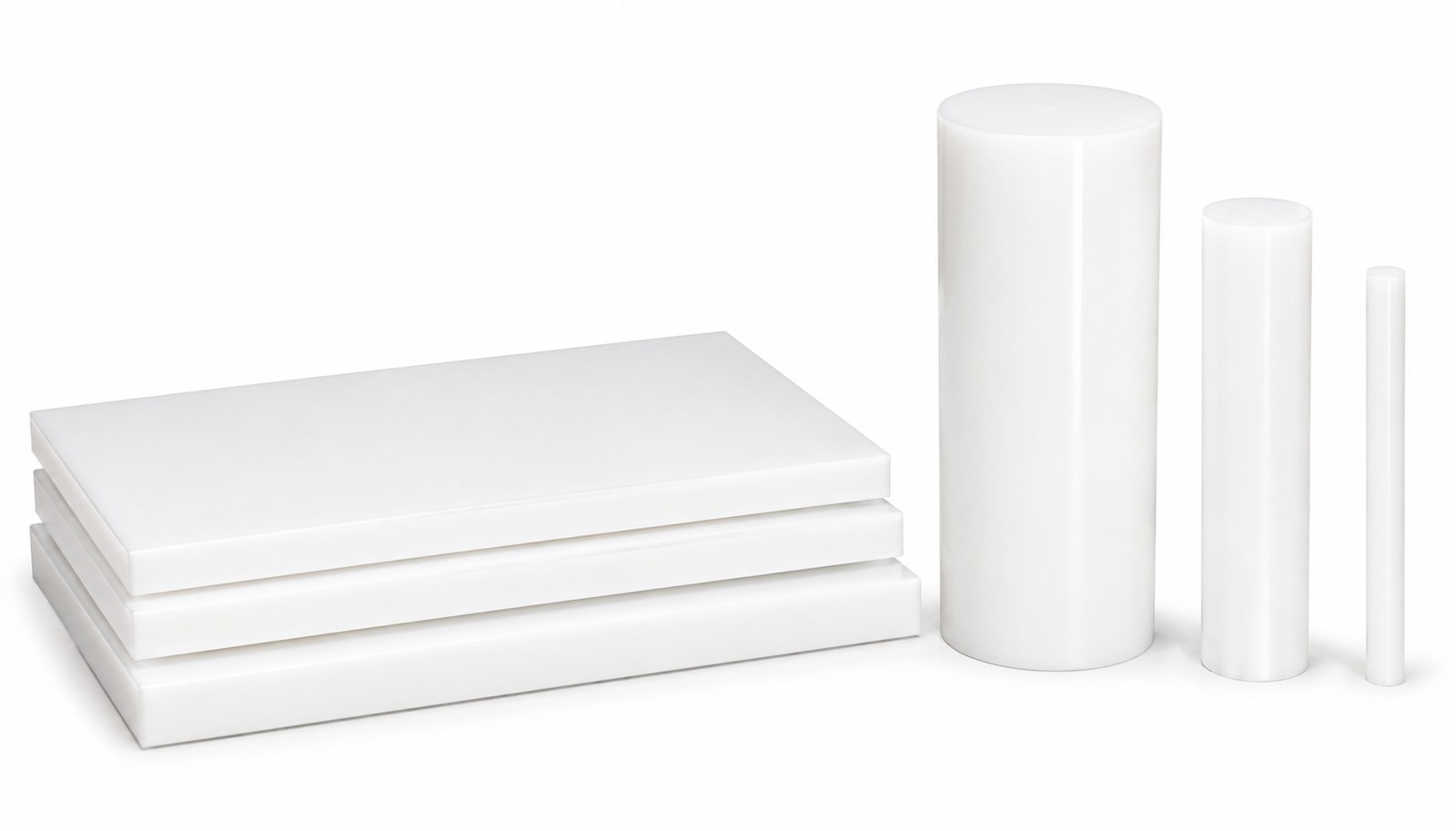 PET-P plastic — sheets and rods