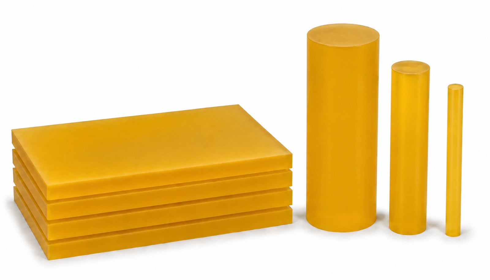 PUR polyurethane plastic — sheets and rods